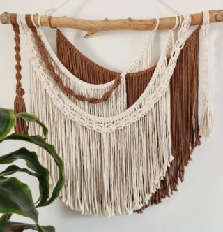 Tapiz de Macramé Artesanal