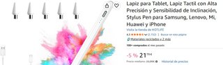 Lápiz Táctil Stylus Pen Superfine Nib