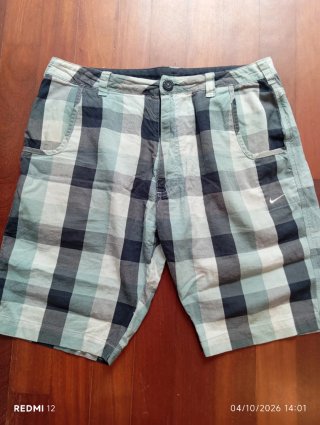 Bermudas Nike Talla M Cuadros