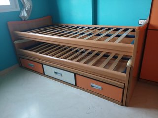 Dormitorio juvenil madera