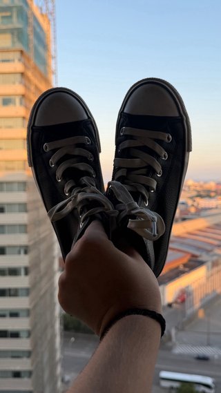 Bambas Tenth estilo Converse Talla 39
