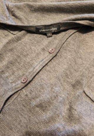 Cárdigan Gris Tex Talla L
