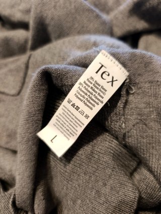 Cárdigan Gris Tex Talla L