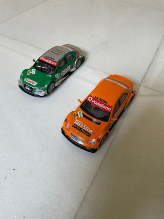 Scalextric C2 DTM Audi A4 vs Mercedes C-Klasse
