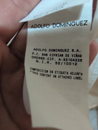 Camisa blanca de vestir para hombre