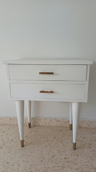 Mesa de Ordenador y Mesita Vintage