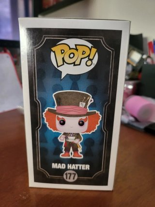 Funko Pop Mad Hatter 177 Alice in Wonderland