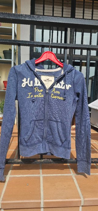 Sudaderas Hollister con Cremallera y capucha