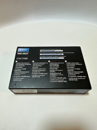 Cilindro de Alta Seguridad Tesa TX80 30/40 latón