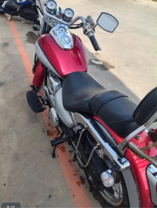 Daelim Daystar 125cc Cruiser Roja/Plata
