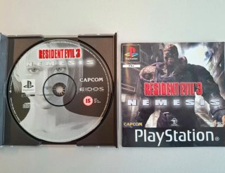Resident Evil 3 Nemesis PS1 PAL