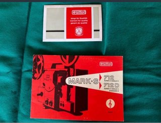 Proyector de Cine Vintage Eumig Mark S-712