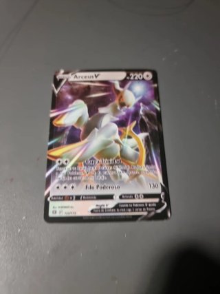 Carta Pokémon Arceus V 220 PS