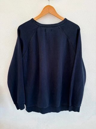 Adidas Sudadera Mujer Azul Marino/Blanco L