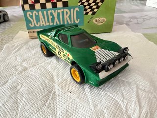 Scalextric Exin Lancia Stratos Italia Grundig.