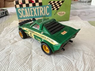 Scalextric Exin Lancia Stratos Italia Grundig.