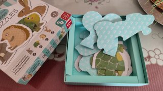 Set de 4 Puzzles Progresivos Apli Kids