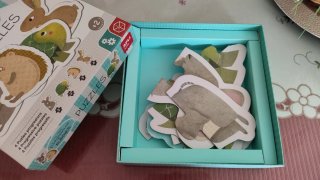 Set de 4 Puzzles Progresivos Apli Kids