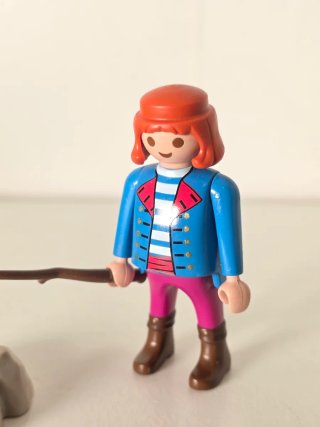 Playmobil Marinero Náufrago con Hoguera Lote 0085