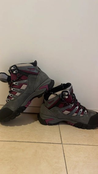Botas Boreal CFS Nieve/Senderismo Gris/Morado