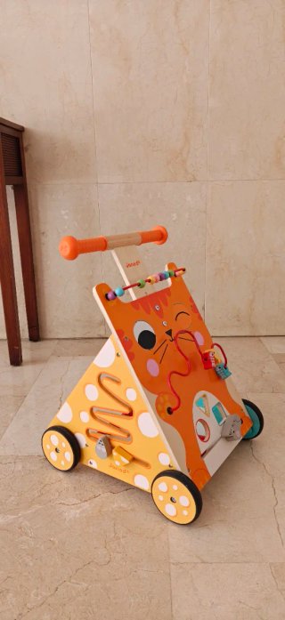 Andador Janod Gato Multiactividades Madera