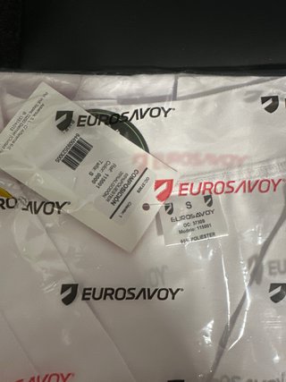 Casaca Sanitaria Eurosavoy Blanca Talla S