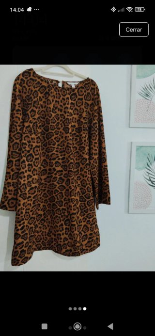 Vestido Estampado Animal Print