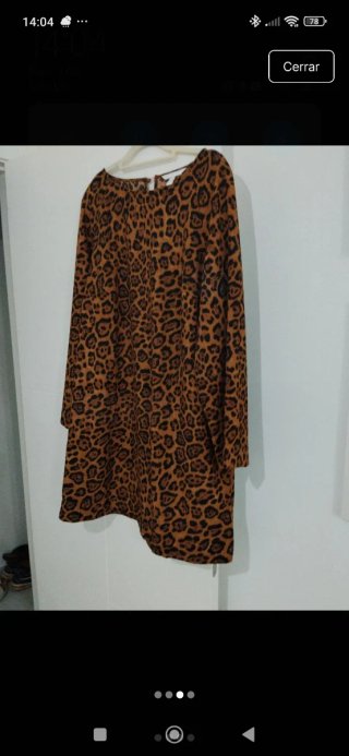 Vestido Estampado Animal Print