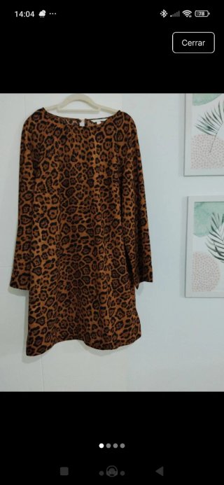Vestido Estampado Animal Print