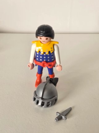 Playmobil Caballero León Azul / Soldado del tesoro