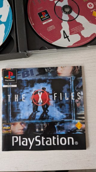 X-Files PS1 PAL España