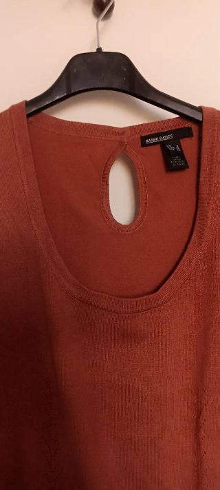 Jersey de punto Mango naranja