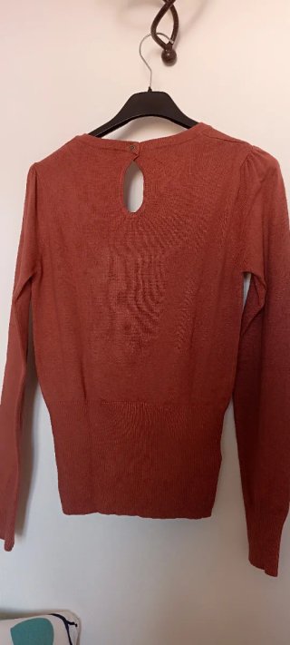 Jersey de punto Mango naranja