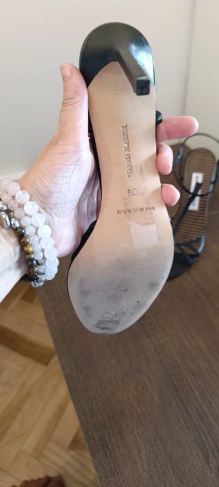 Sandalias Manolo Blahnik Negras