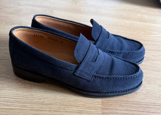 Mocasines Penny Loafers de Ante Azul