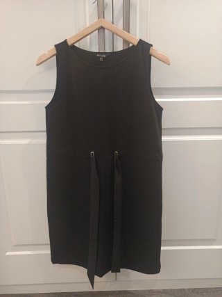 Vestido negro Massimo Dutti