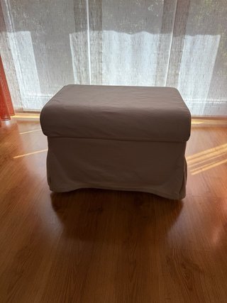 Puf Ikea Blanco con Almacenaje