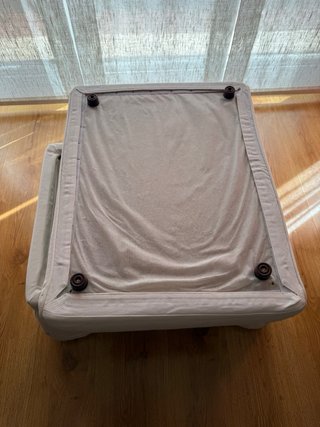 Puf Ikea Blanco con Almacenaje