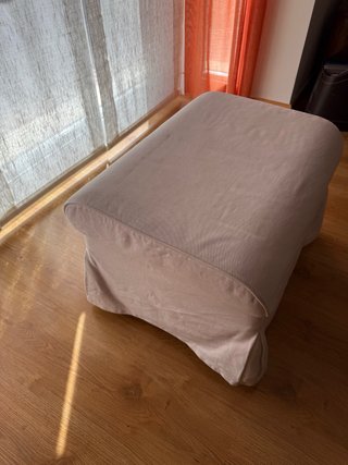 Puf Ikea Blanco con Almacenaje