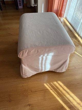 Puf Ikea Blanco con Almacenaje