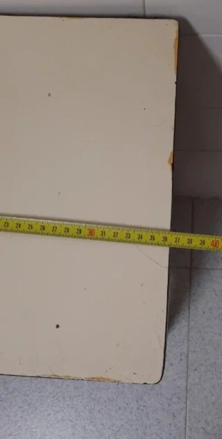 Mesita Auxiliar Antigua de Madera