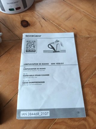 Limpiador de manos vaporeta
