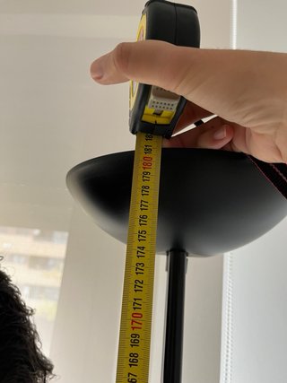 Lámpara de Pie Negra