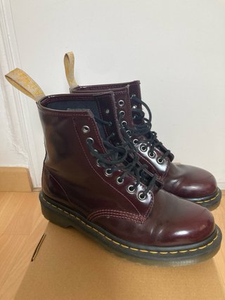 Botas Dr. Martens 1460 Vegan Rojas