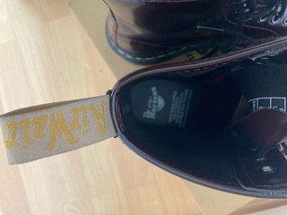 Botas Dr. Martens 1460 Vegan Rojas