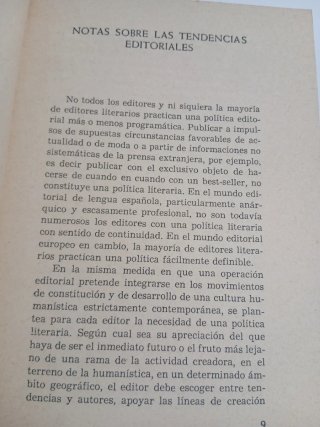 Catálogo General seix Barral (primera de 1966)