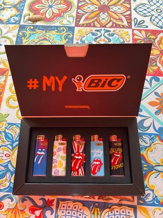 5 Accendini The Rolling Stones edizione limitata