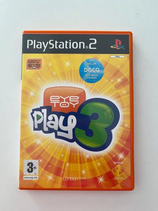 EyeToy Play 3 PS2 PAL