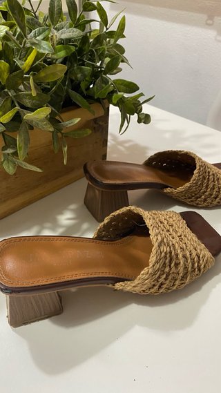 Sandalias de Tacón y Yute Mari Paz