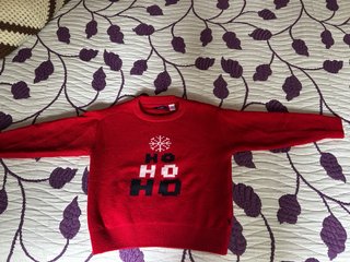 Jersey niño Navidad HO HO HO